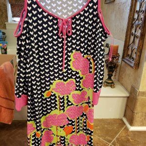 Designer Kaari Blue Curvy Dress size 1X